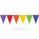 Vimpeļu virtene, varavīksnes košās krāsas,   24 karodziņi un  4.50m lente