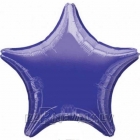 Zvaigzne violeta folijas balons 48 cm