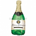 Folijas hēlija balons “Šampanieša pudele”, izmērs 35 x 91 cm,
