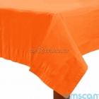 Papīra galdauts oranža krāsa, 137 cm x 274 cm