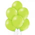 12"/30cm lateksa baloni Pastelis Abolu Zaļš 6 gab.