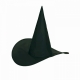Raganas bērnu cepure, melna, neilona 