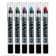 "GLITTER MAKEUP PENCILS" display box - 3,5 ml - 6 colors ass.: red, blue, green, purple, pink, multi