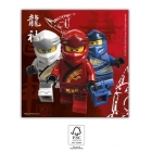 Salvetes "Lego® Ninjago", 33 x 33 cm, 20 gab